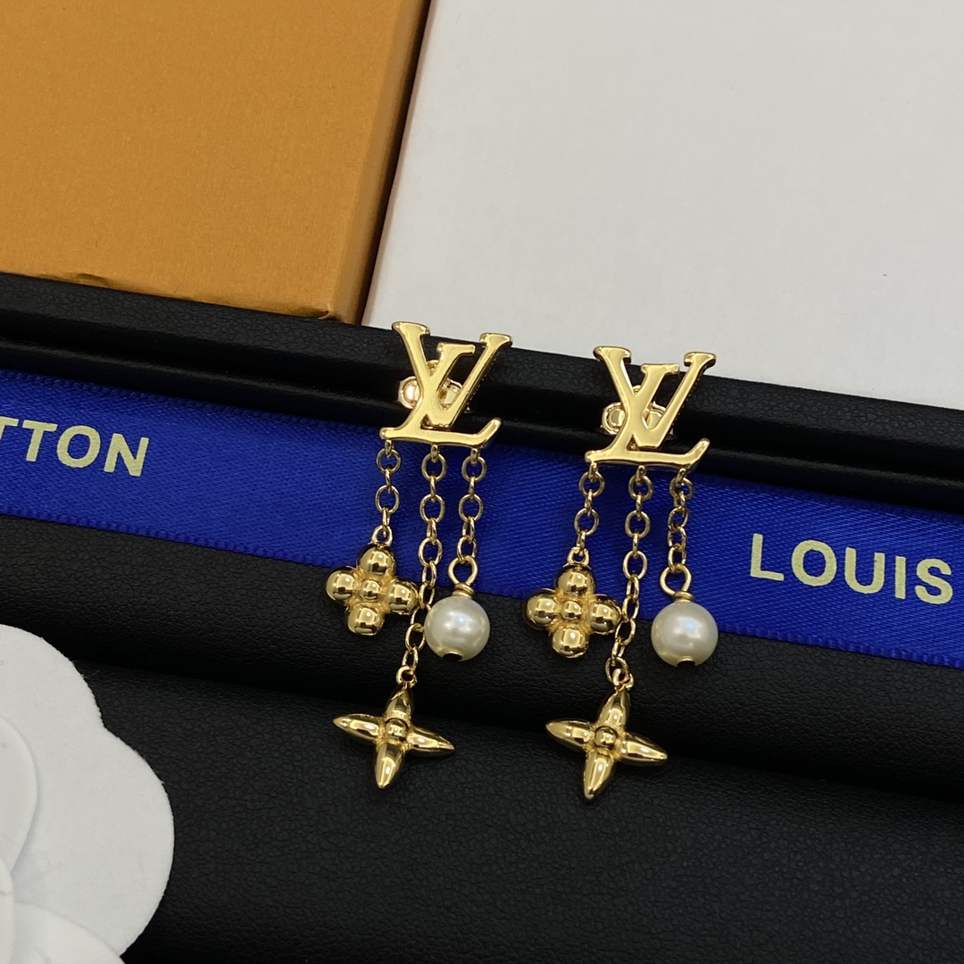 [TOP] Louis Vuitton LV Earrings - 3 Color