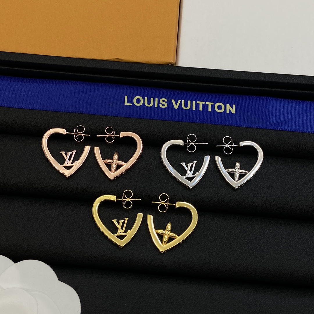 [TOP] Louis Vuitton LV Earrings - 3 Color