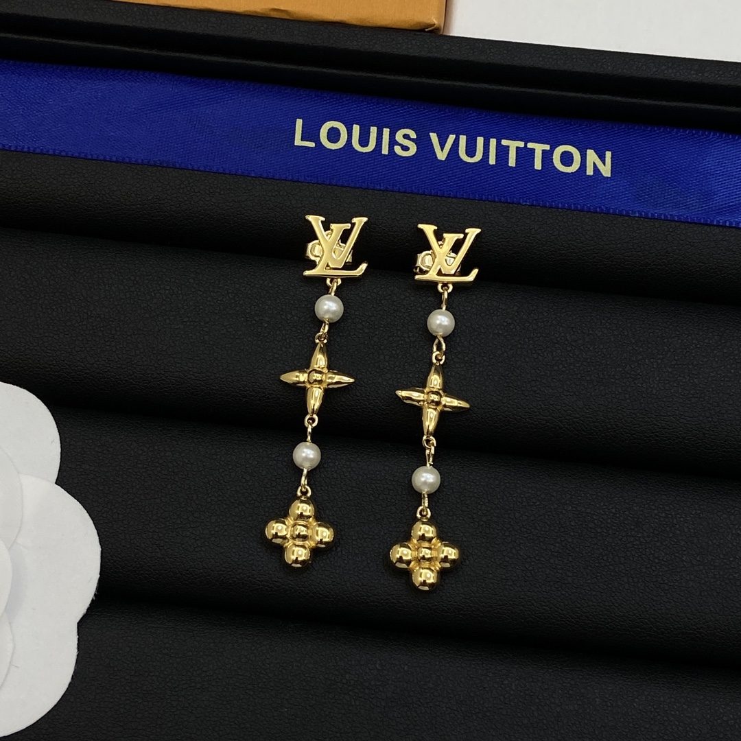 [TOP] Louis Vuitton LV Earrings - 3 Color