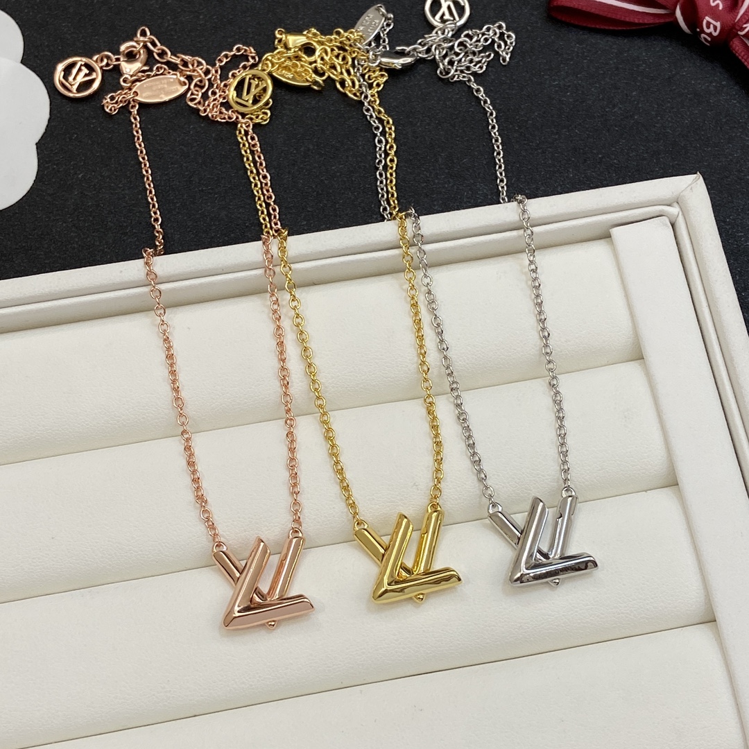 [TOP] Louis Vuitton LV Necklace - 3 Color