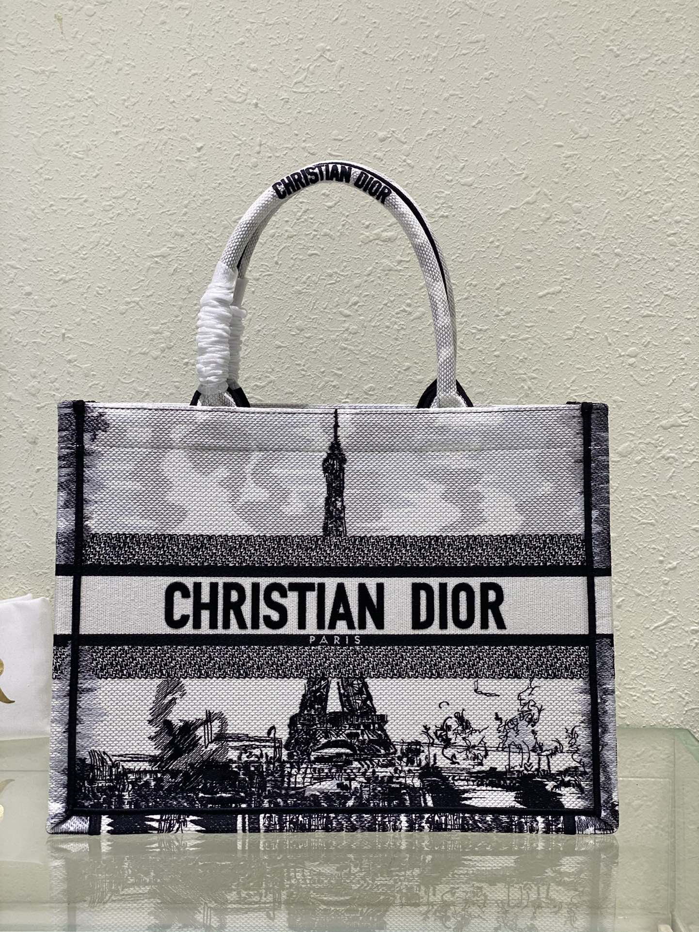 [TOP] Christian Dior The Paris Tower Series Book Tote Bags 36*18*28cm - 3 Colors