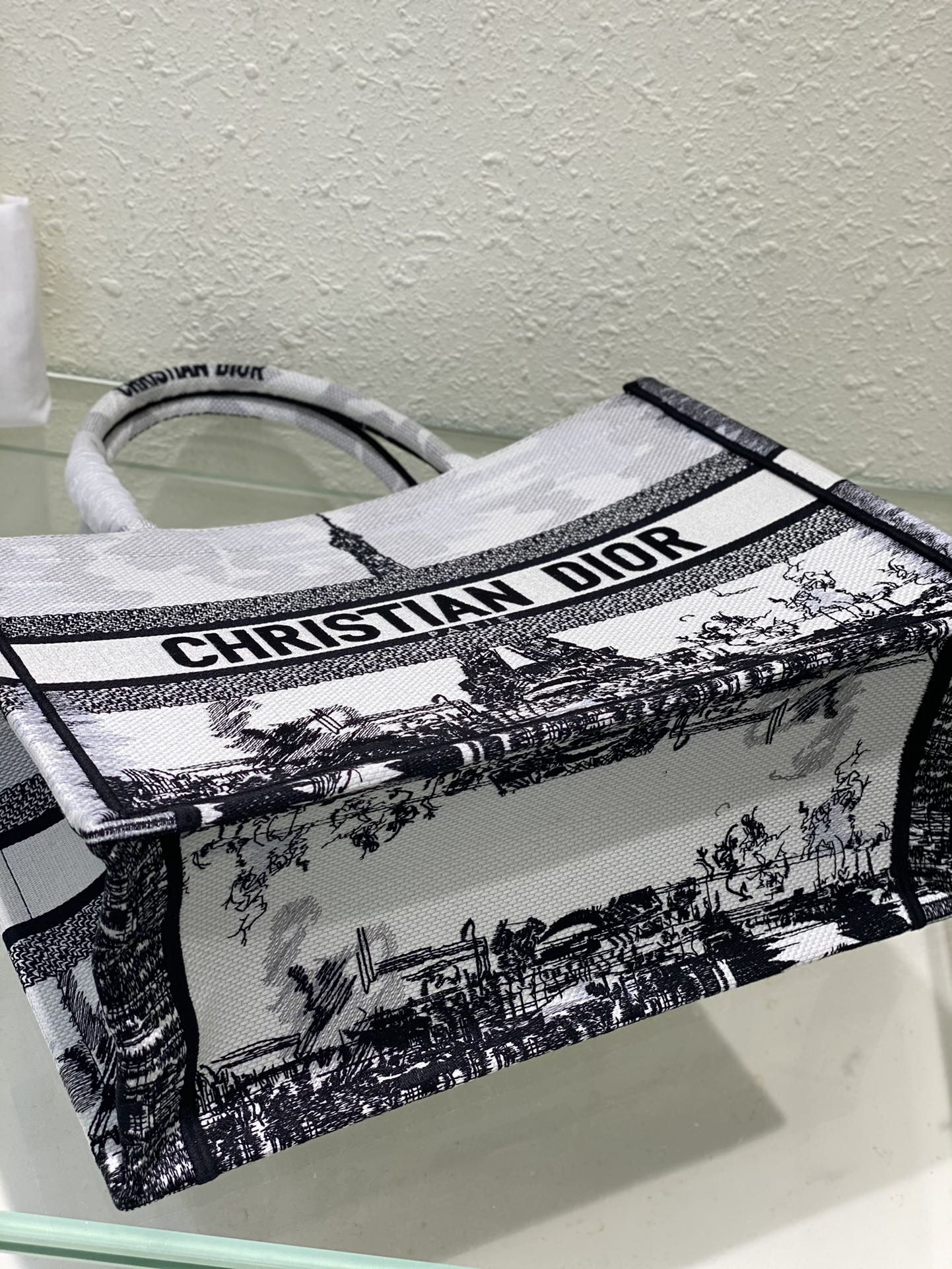 [TOP] Christian Dior The Paris Tower Series Book Tote Bags 36*18*28cm - 3 Colors