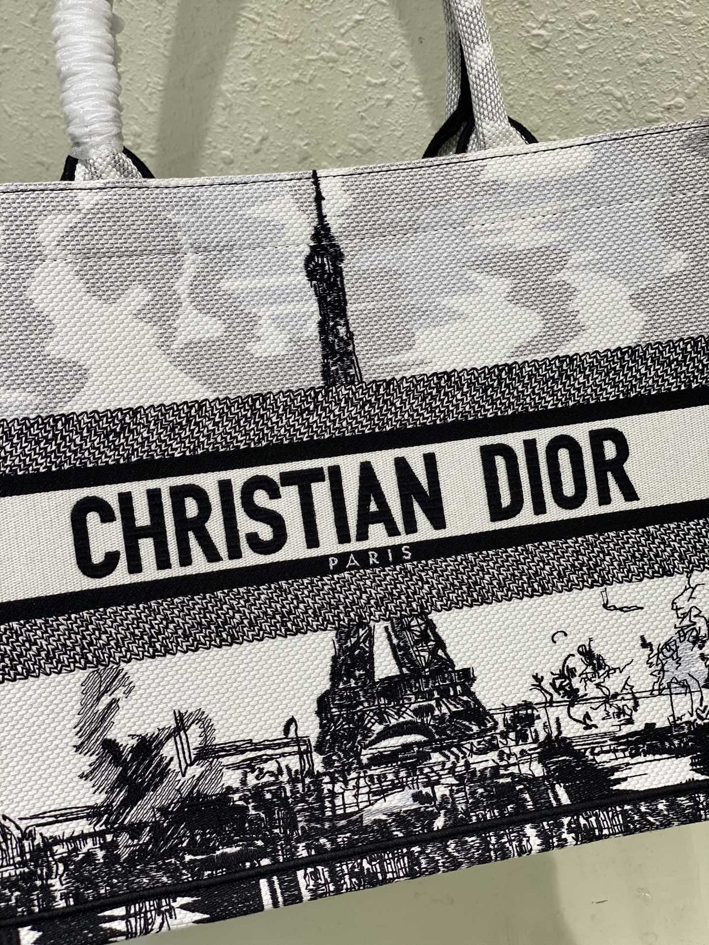 [TOP] Christian Dior The Paris Tower Series Book Tote Bags 36*18*28cm - 3 Colors