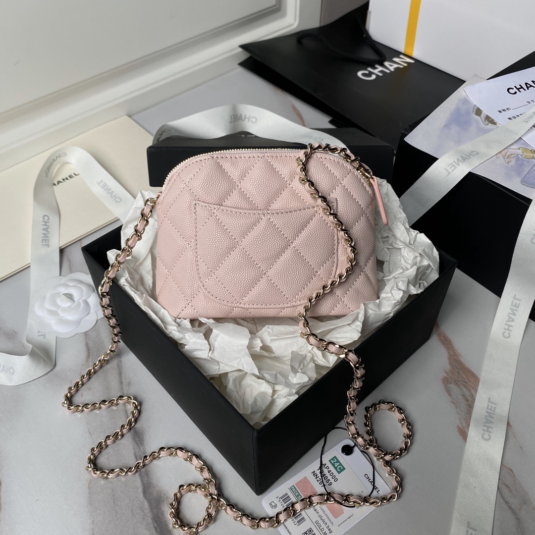 [TOP] CHANEL Shell Bag 11×16×2.5cm - 5 Color&GHW