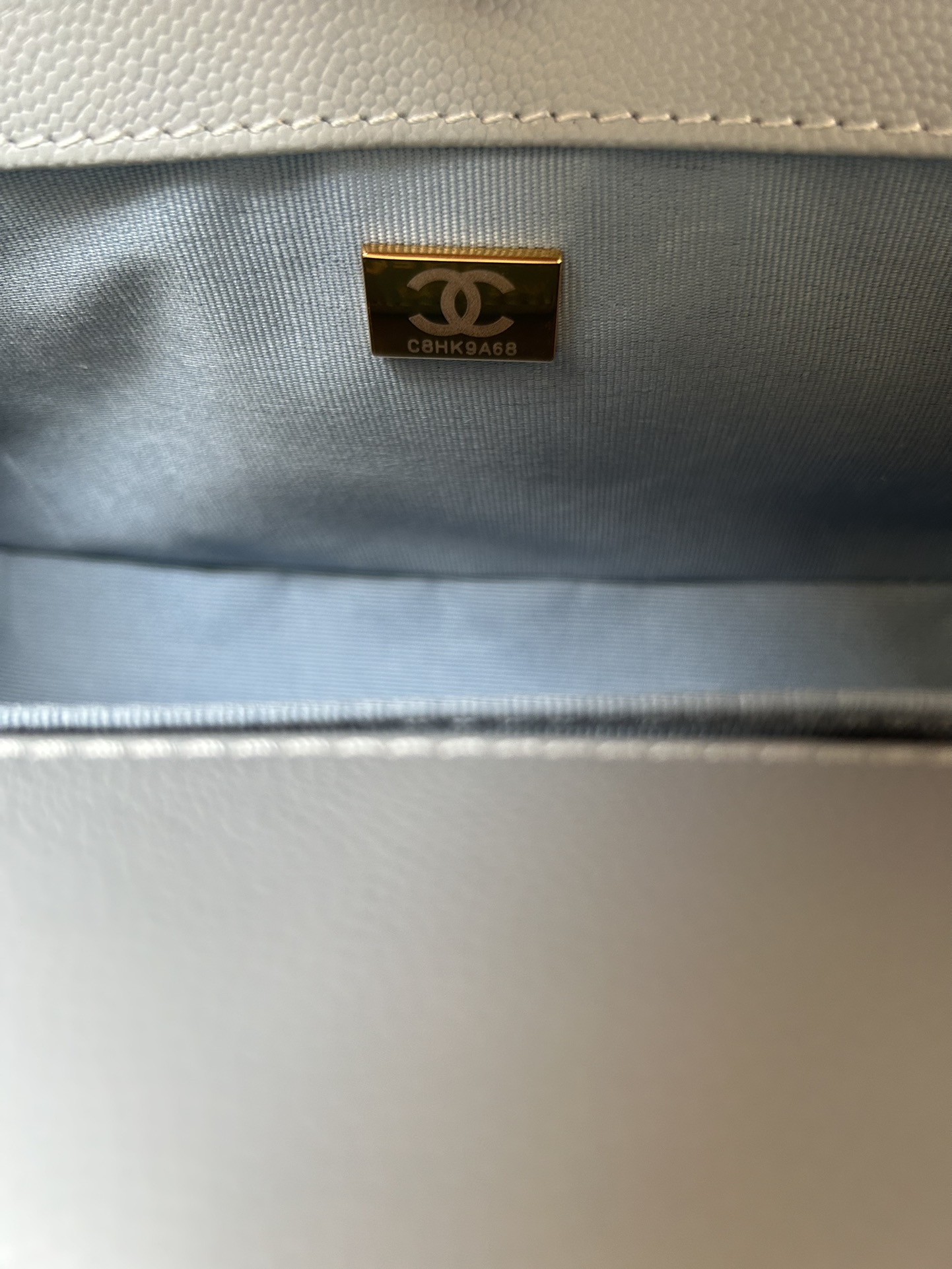 [TOP] CHANEL Le Boy Bags 25cm - Haze Blue&GHW