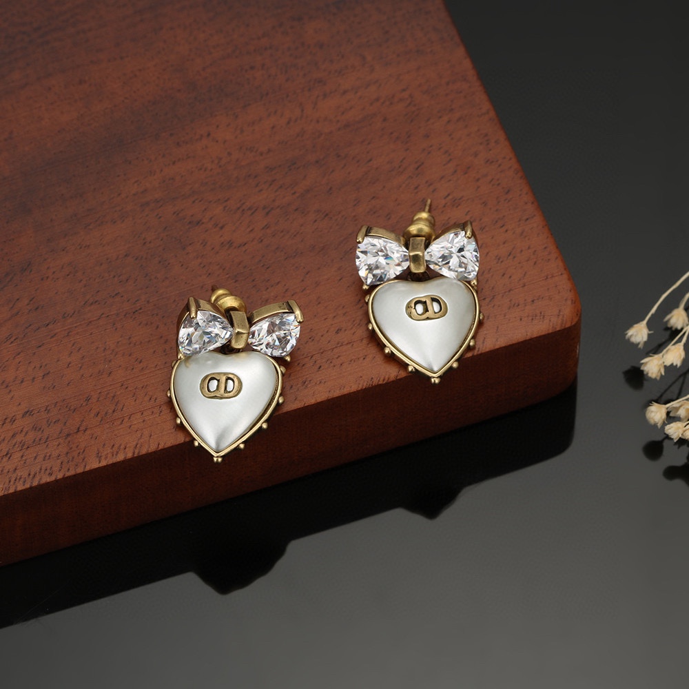 [TOP] Christian Dior Heart Earring