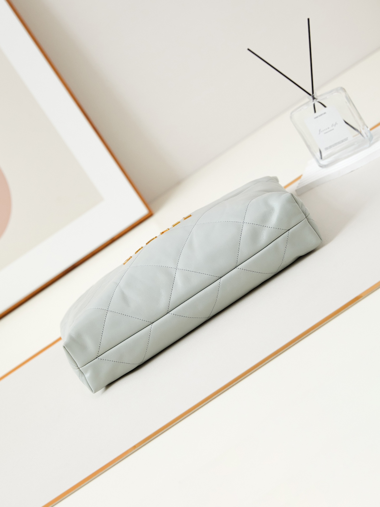 [TOP] CHANEL 22 Bag 35x37x7cm/39×42×8cm - Gray