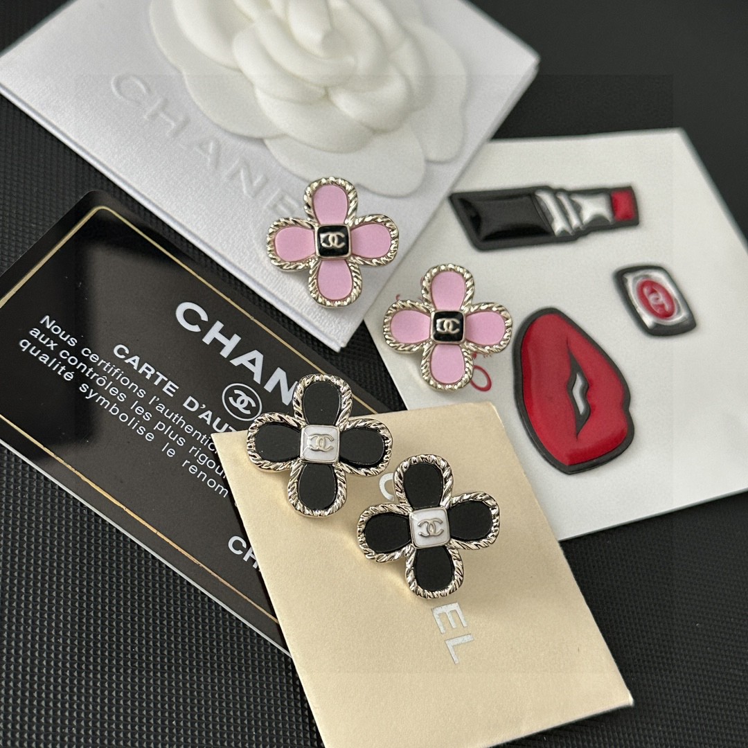 [TOP] CHANEL CC Flower Earring