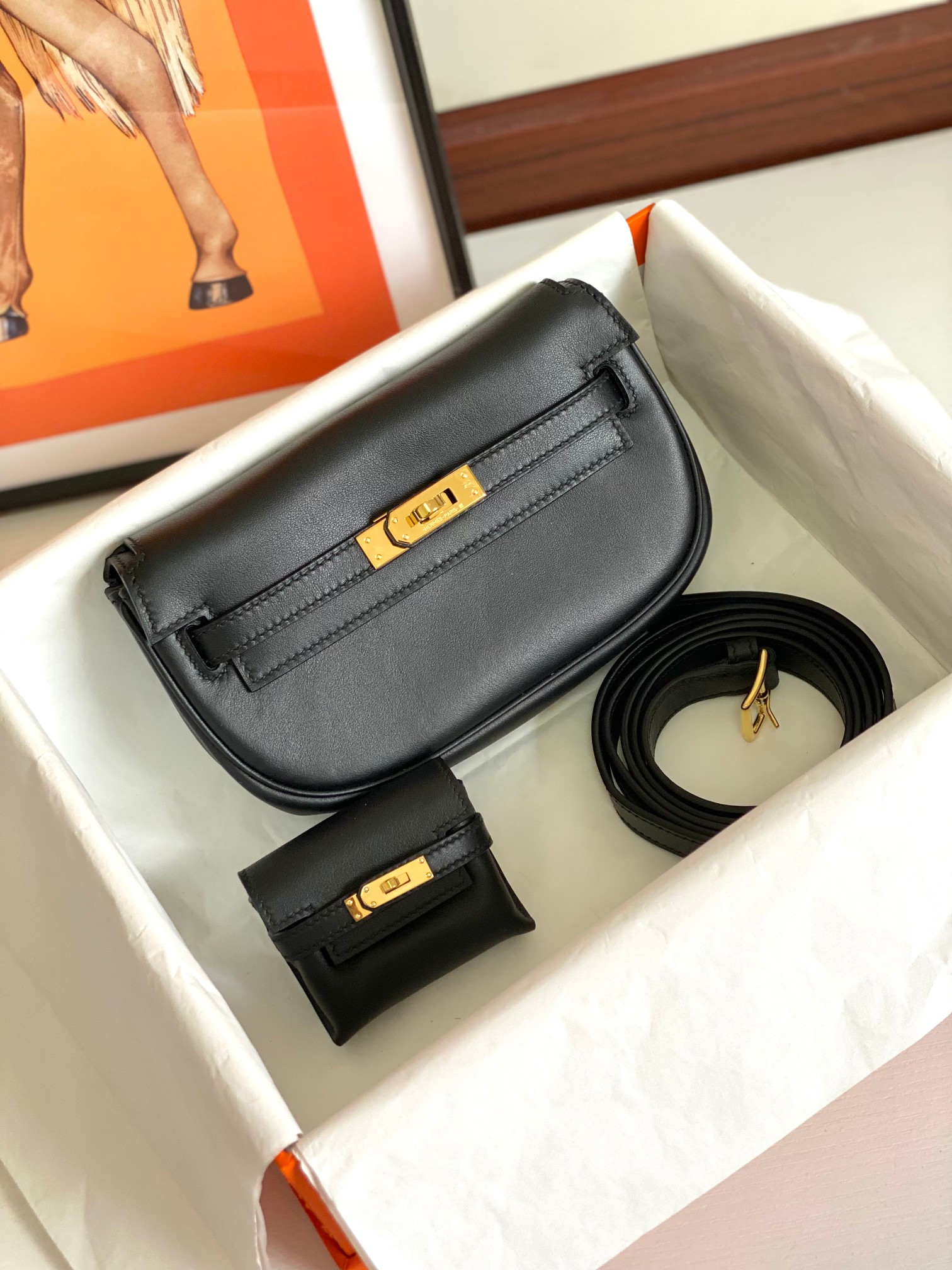[TOP] HERMES Moove Kelly Bags - 4 Color & GHW/SHW