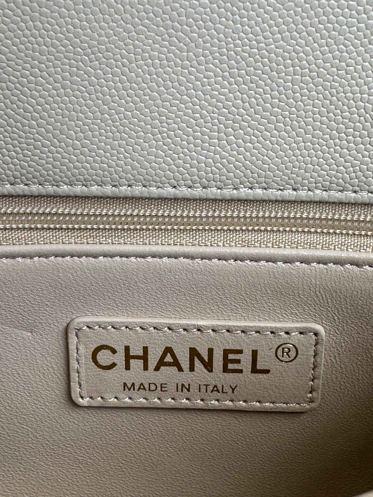 [TOP] Chanel CoCo Handle Bags Cowhide with Lambskin lining 23cm/28cm - Beige&GHW