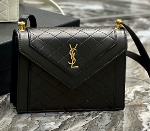 [TOP] Yves Saint Laurent YSL Mini Quilted Envelope Bags - 2 Sizes - 3 Colors