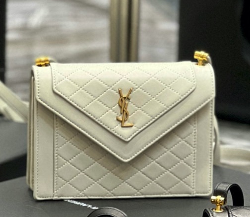 [TOP] Yves Saint Laurent YSL Mini Quilted Envelope Bags - 2 Sizes - 3 Colors