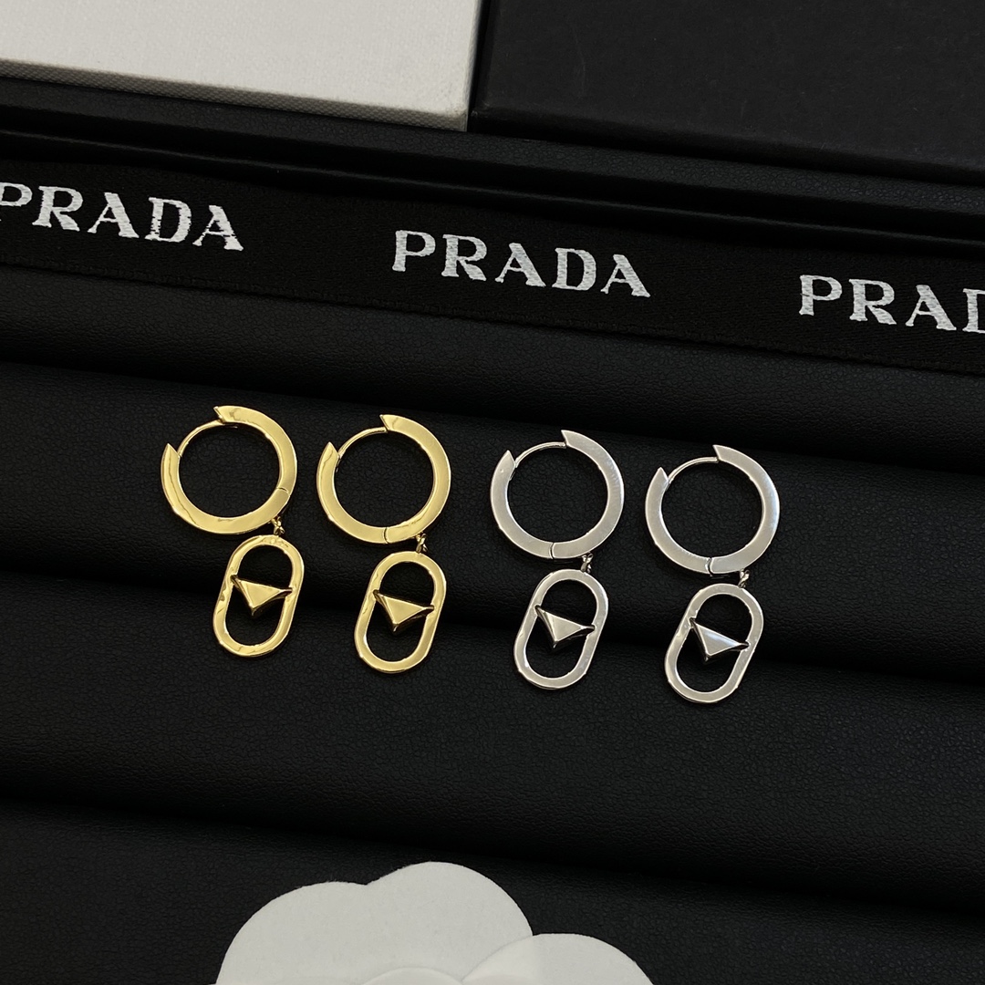 [TOP] PRADA Earrings - 2 Colors