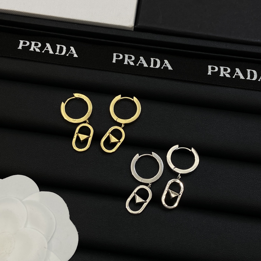 [TOP] PRADA Earrings - 2 Colors