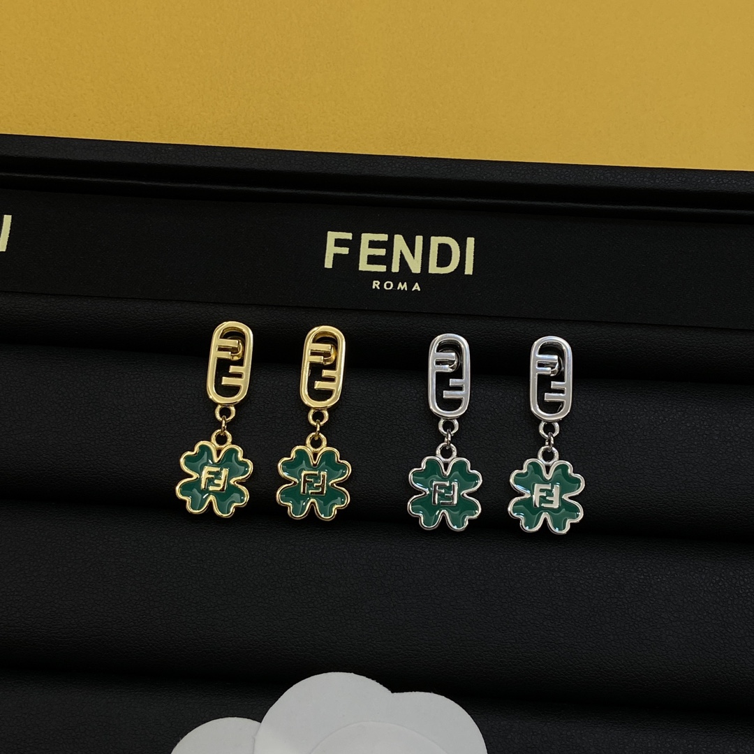 [TOP] FENDI FF Earrings - 2 Colors