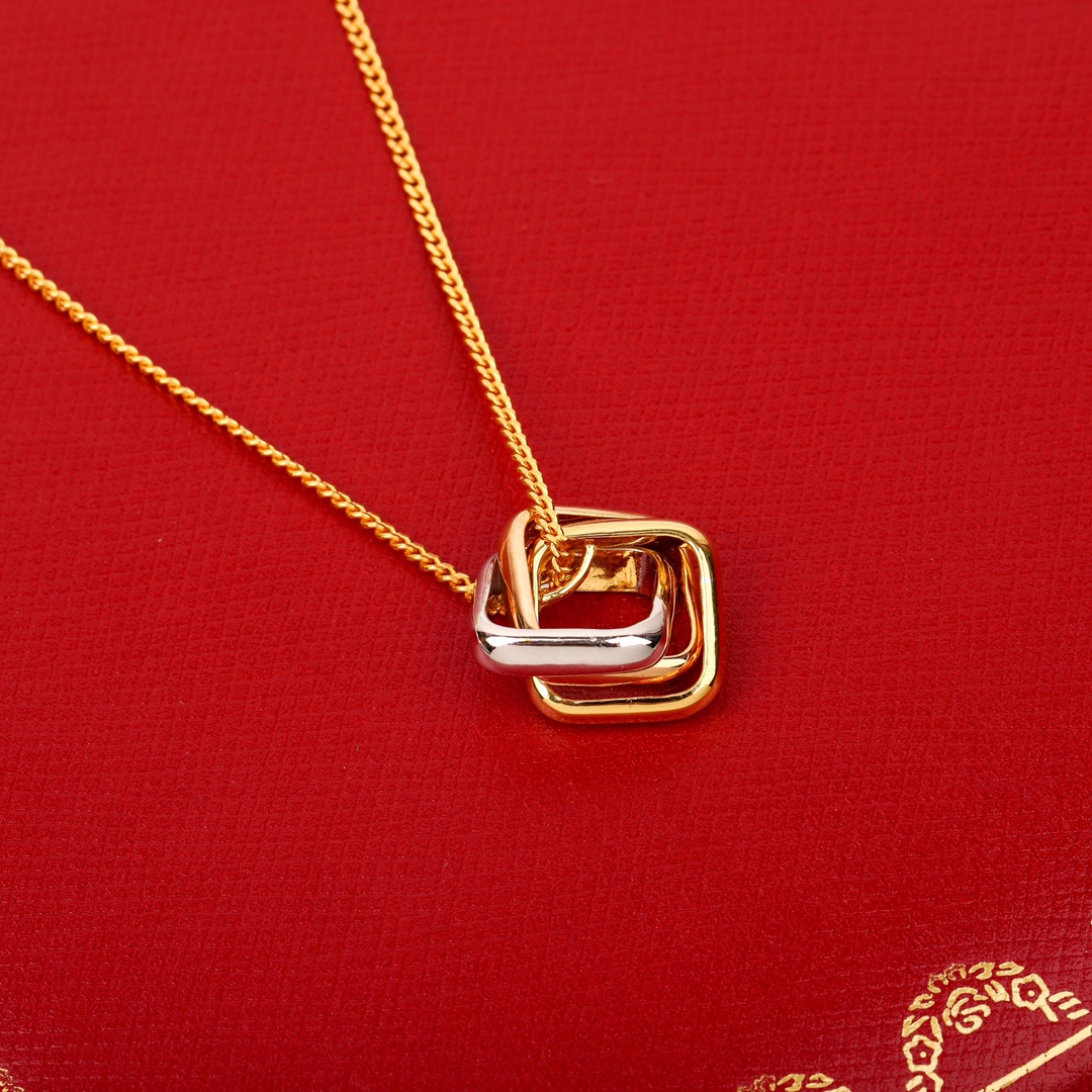 [TOP] Cartier Trinity Necklace