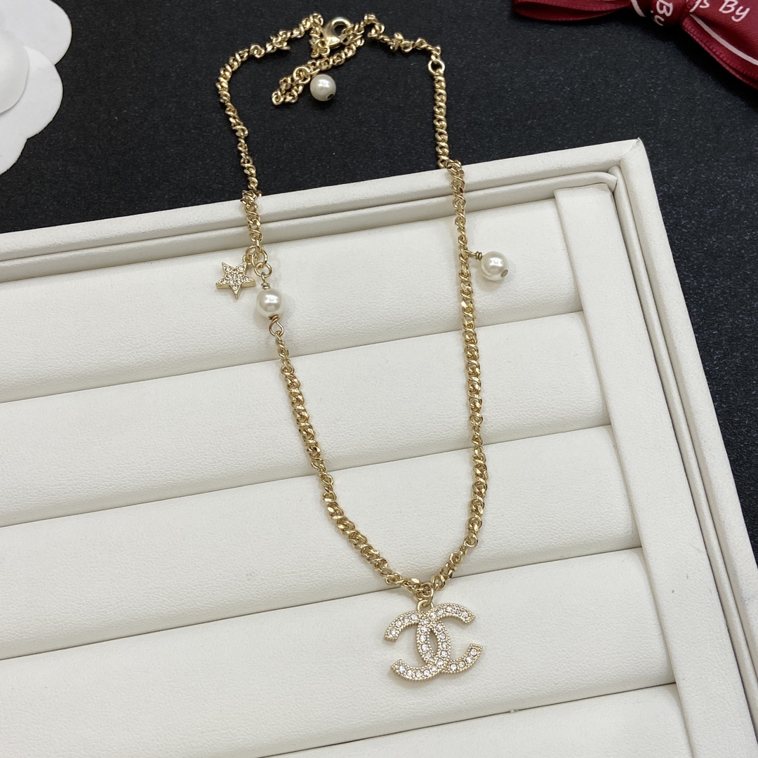 [TOP] CHANEL Necklaces-2 Colors