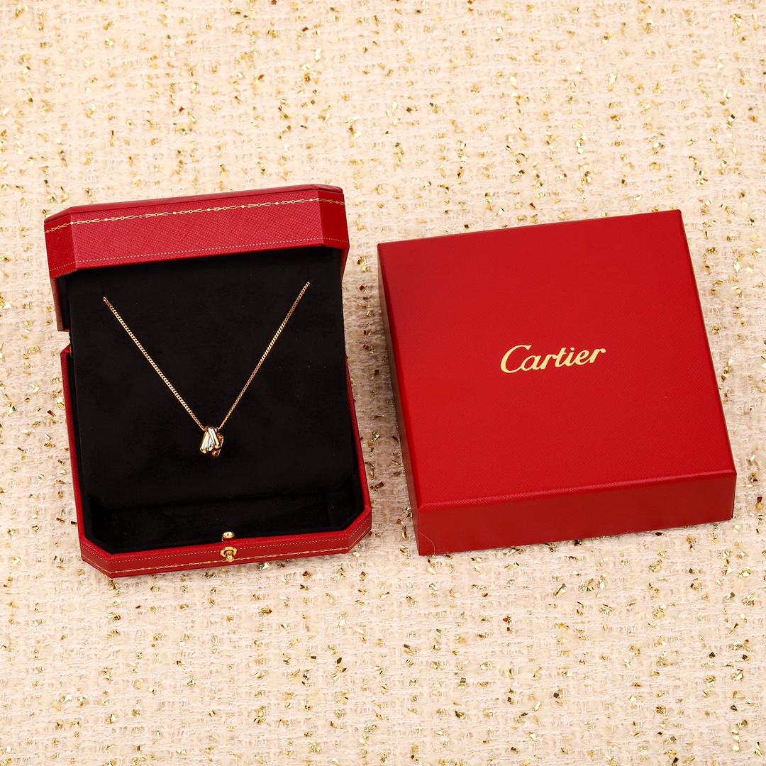 [TOP] Cartier Trinity Necklace