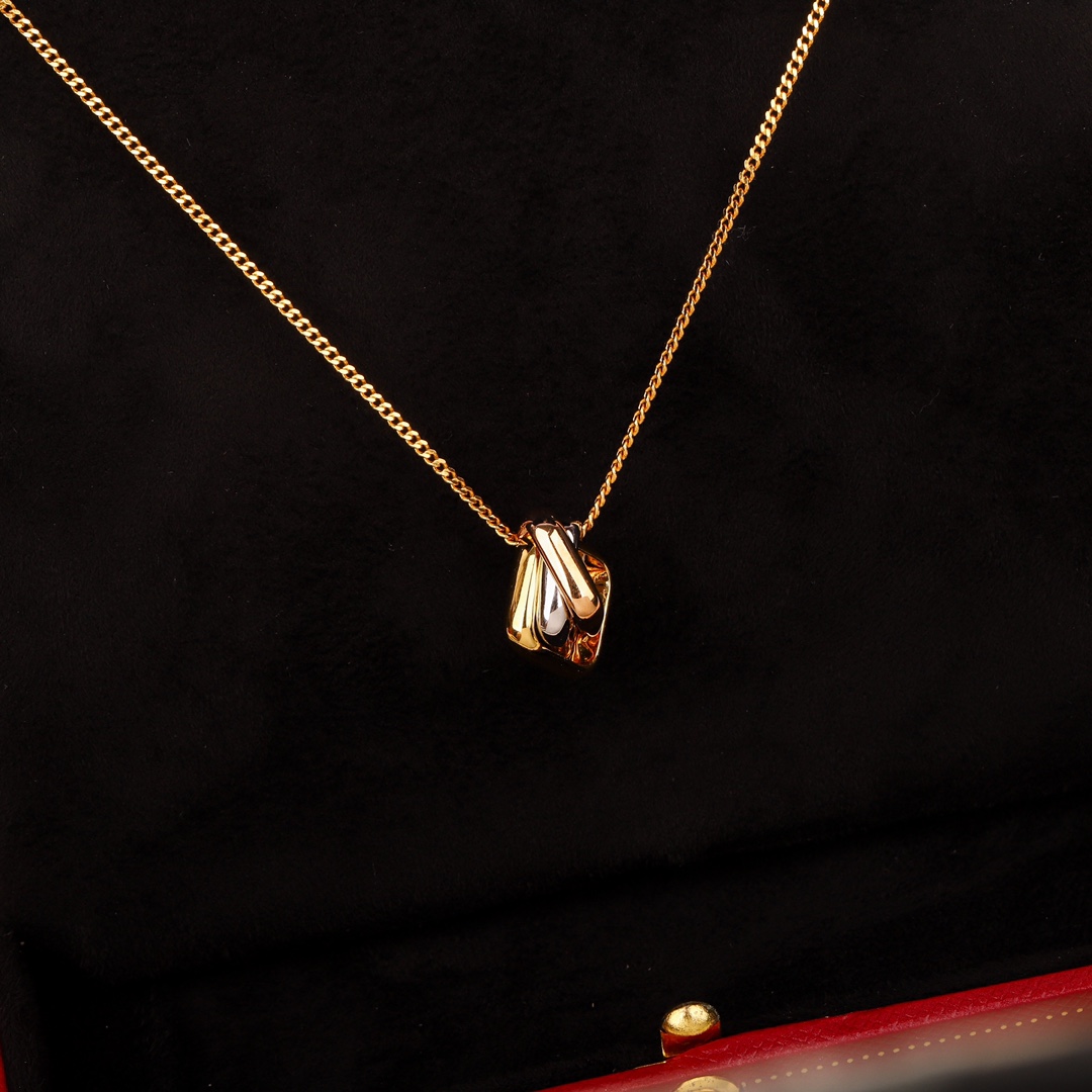 [TOP] Cartier Trinity Necklace
