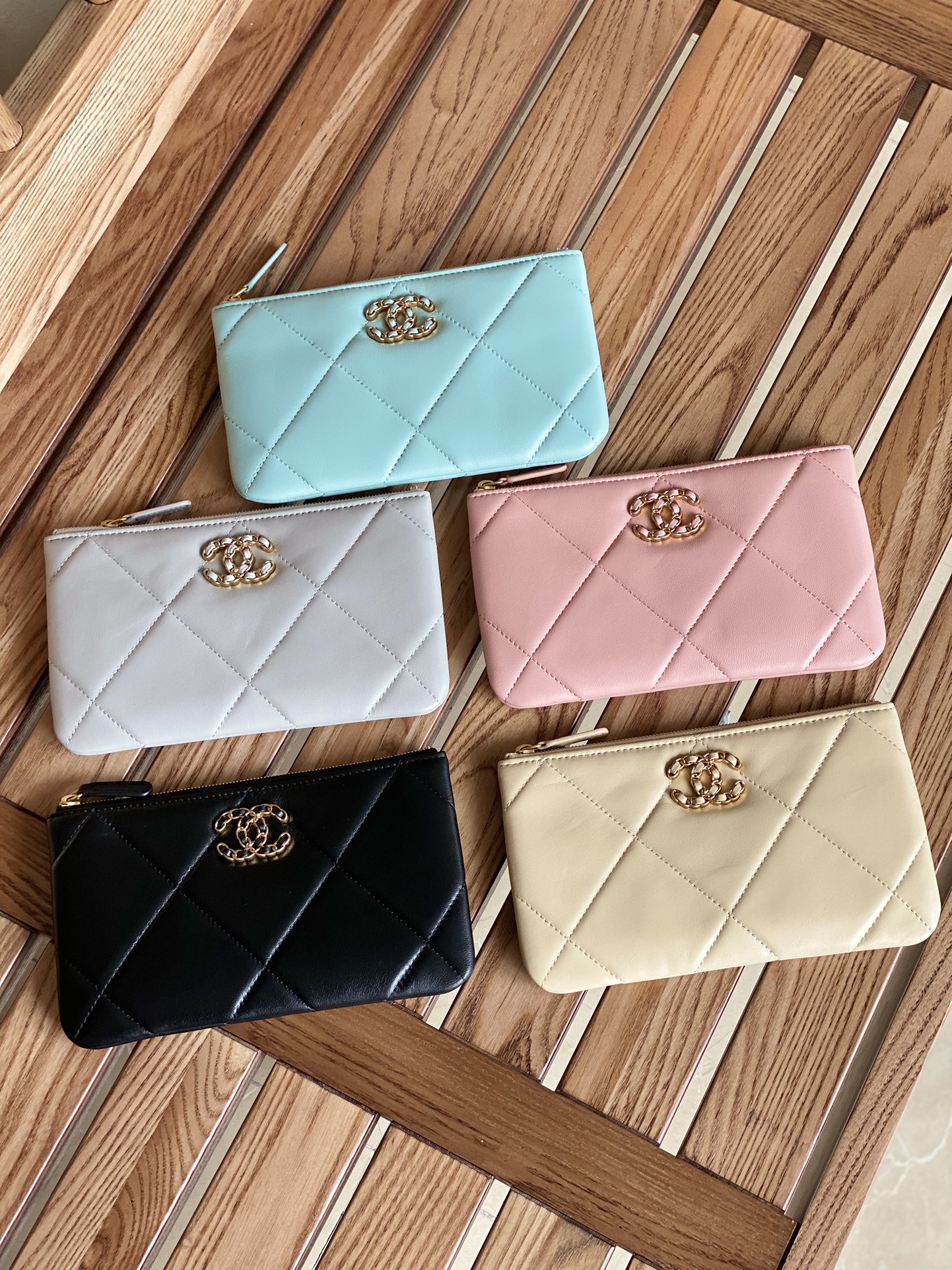 [TOP] CHANEL Lambskin Handbags 20x12.2x1cm - GHW - 5 Colors