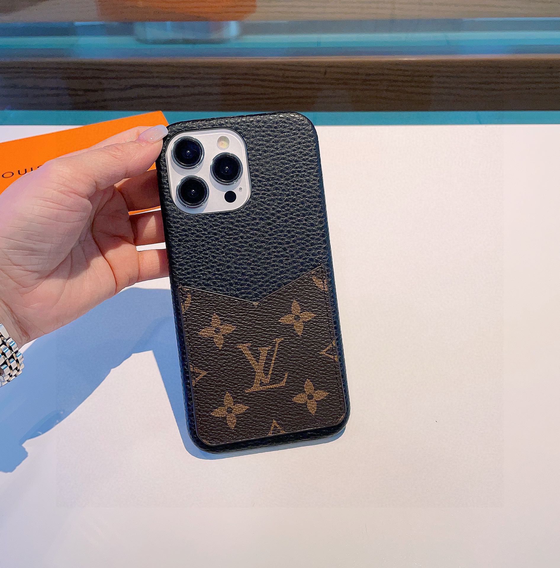 [TOP] Louis Vuitton LV Pallas Phone Case-2 Colors