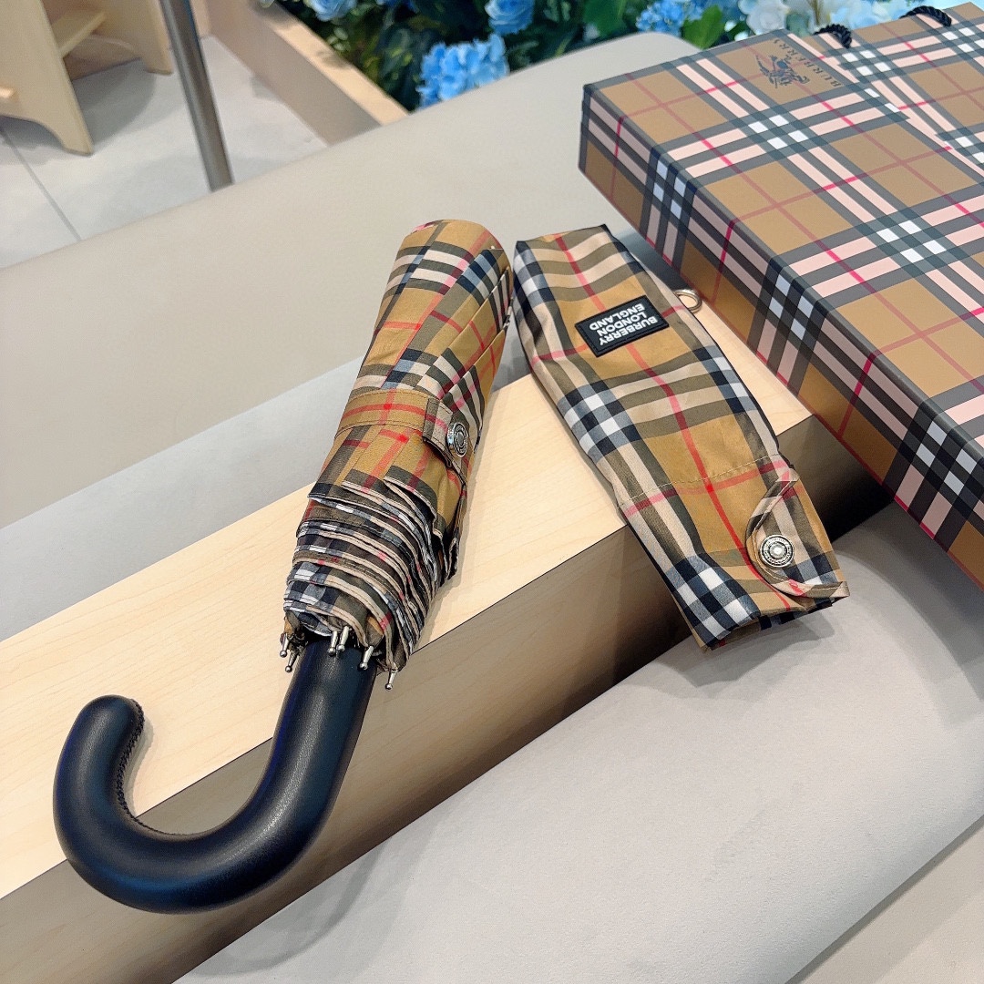 [TOP]Burberry Classic Plaid Umbrella
