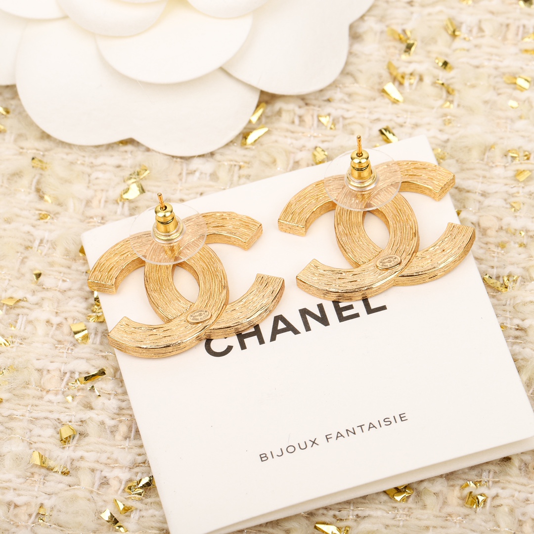 [TOP] CHANEL 24s CC Earrings