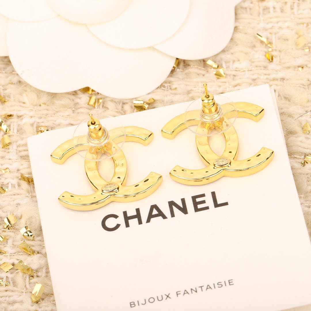 [TOP] CHANEL CC Earrings