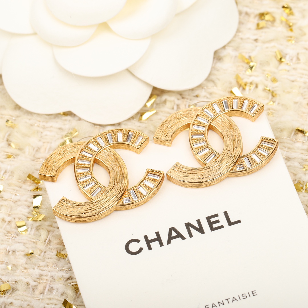 [TOP] CHANEL 24s CC Earrings