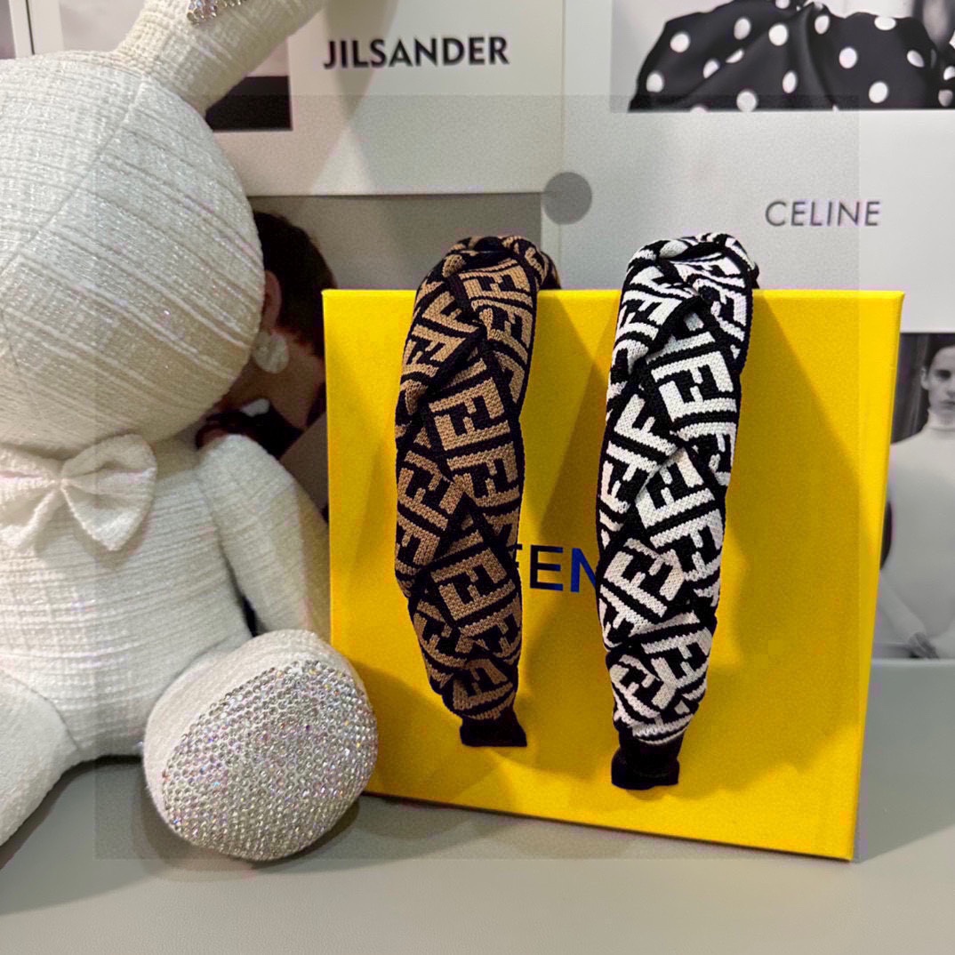 [TOP] FENDI Versatile Headbands - 2 Colors