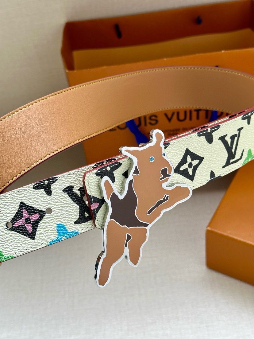 [TOP] Louis Vuitton LV Double Sided Waistband