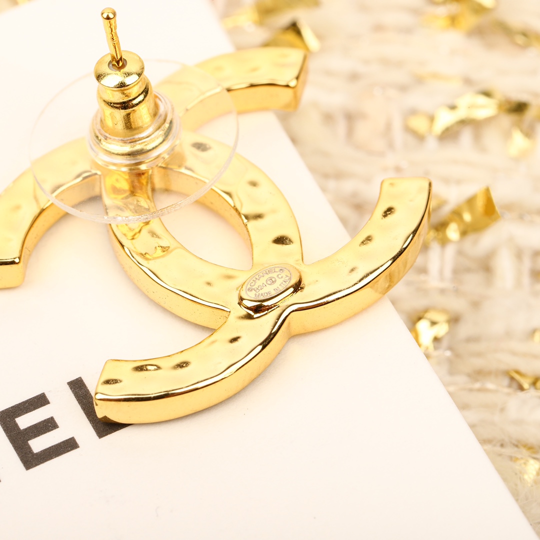 [TOP] CHANEL CC Earrings