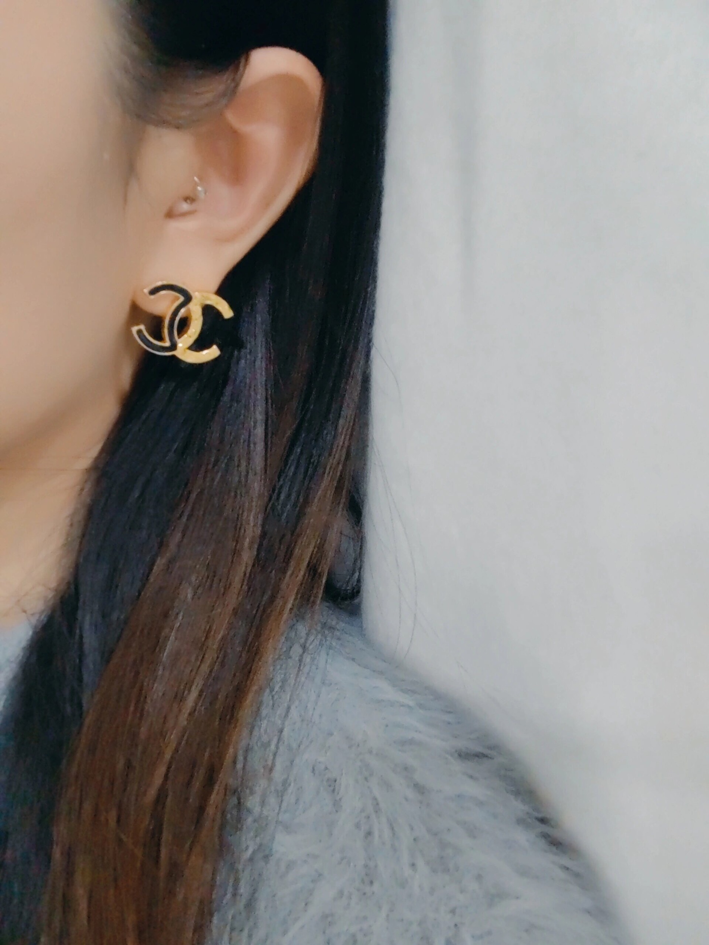[TOP] CHANEL CC Earrings