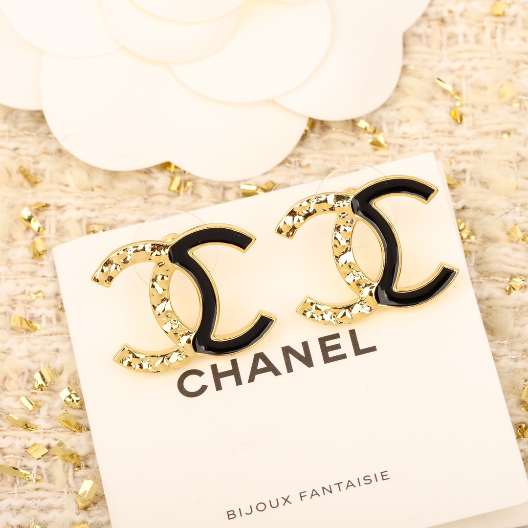 [TOP] CHANEL CC Earrings