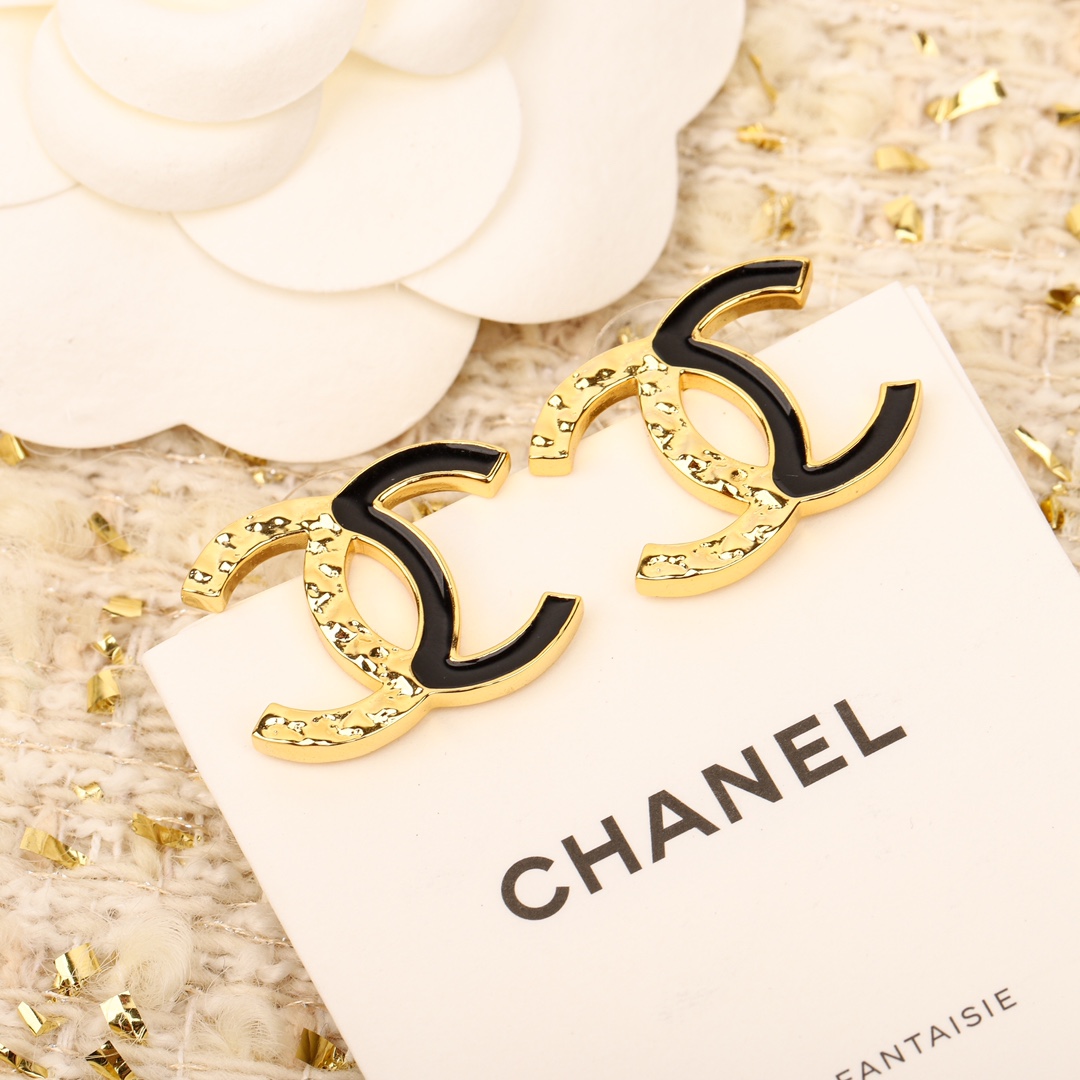 [TOP] CHANEL CC Earrings