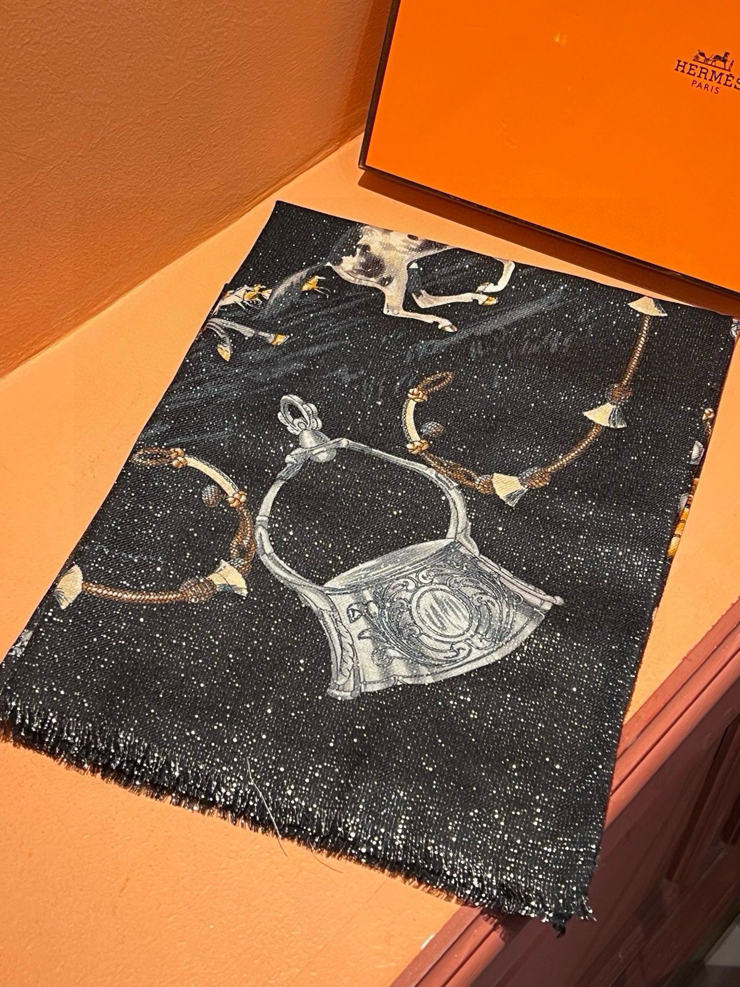 [TOP] HERMES Scarf 110 x 200 cm-2 Colors