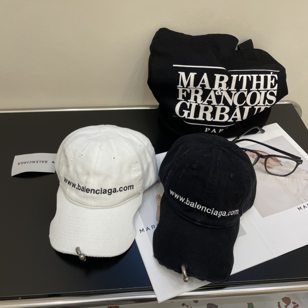 [TOP] BALENCIAGA Shark Fin Duck Tongue Cap - Two Colors