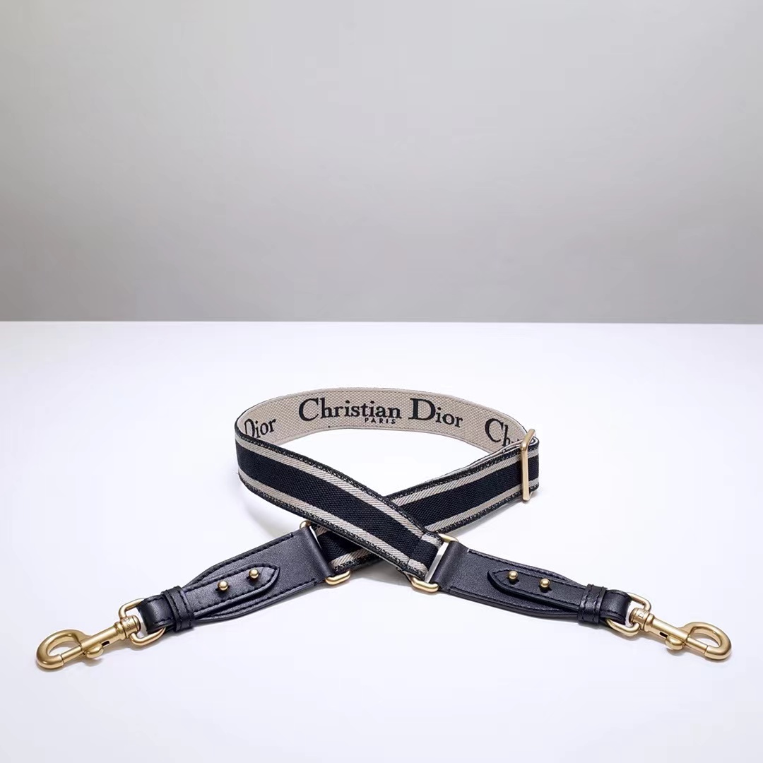 [TOP] Christian Dior Shoulder Strap - Black
