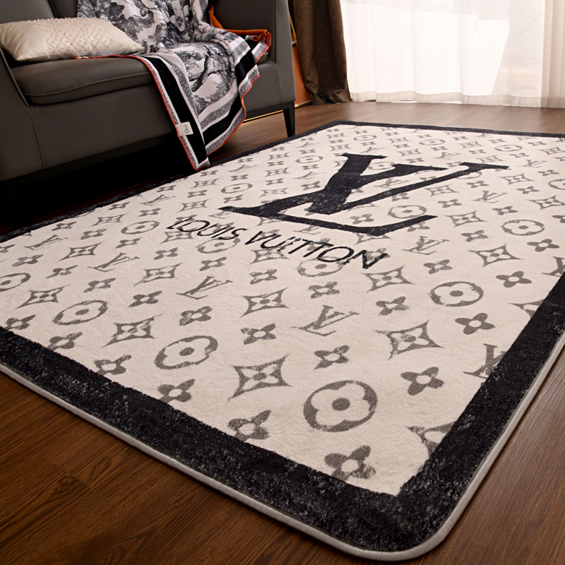 [TOP] Louis Vuitton LV Spun Cashmere Carpet