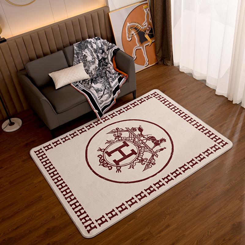 [TOP] HERMES Spun Cashmere Carpet