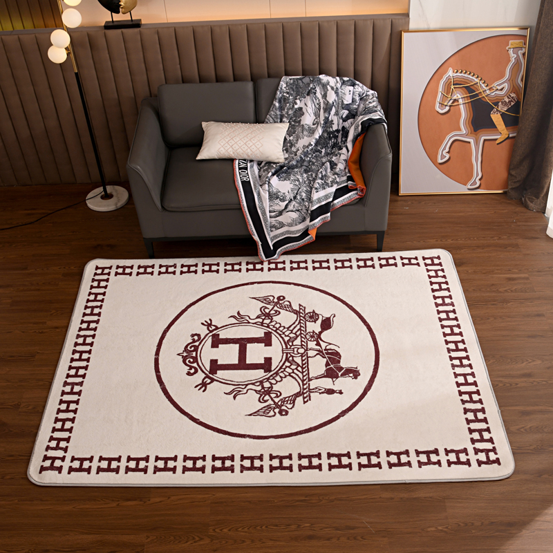 [TOP] HERMES Spun Cashmere Carpet