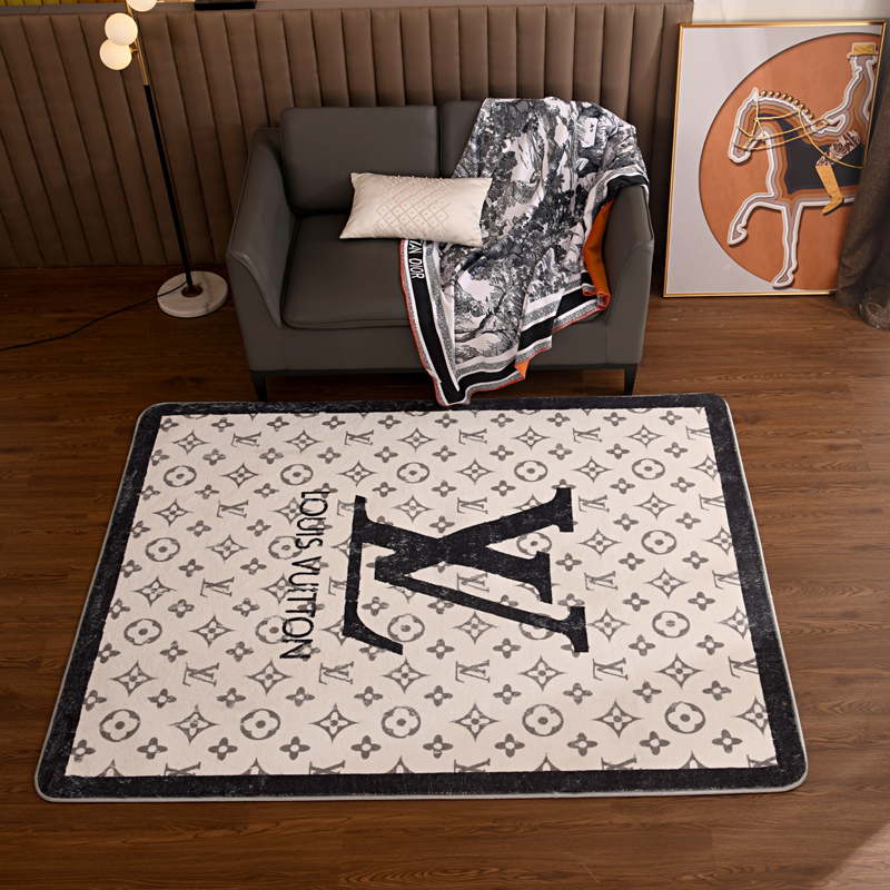 [TOP] Louis Vuitton LV Spun Cashmere Carpet