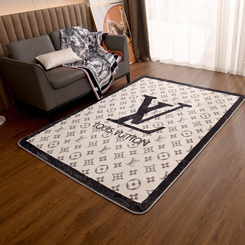 [TOP] Louis Vuitton LV Spun Cashmere Carpet