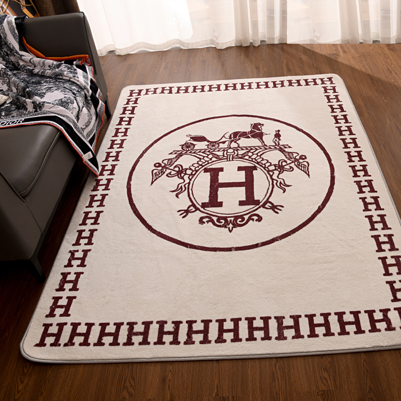 [TOP] HERMES Spun Cashmere Carpet