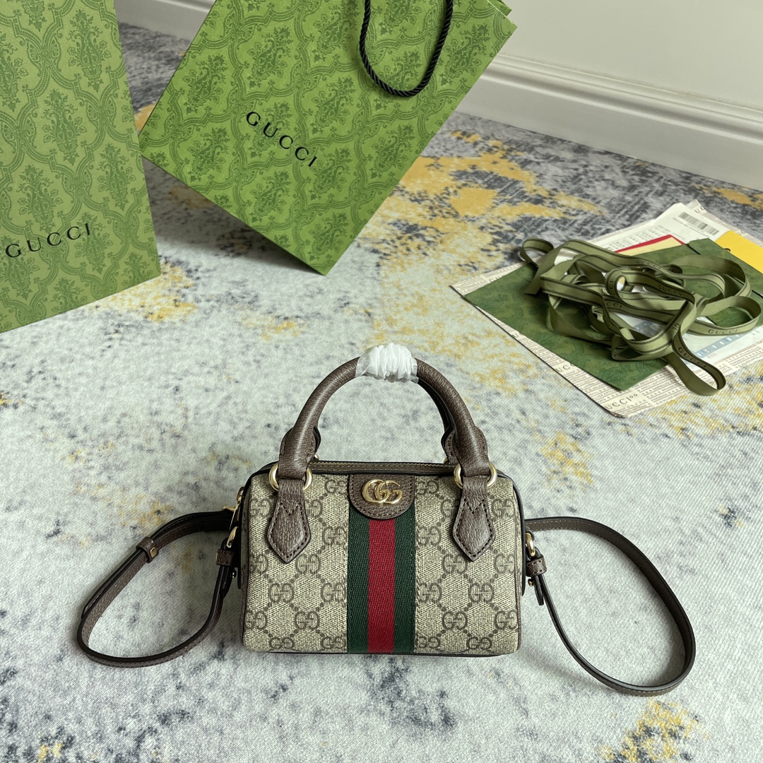 [TOP] GUCCI Classic Handbag 16.5x10x9cm - 3 Color