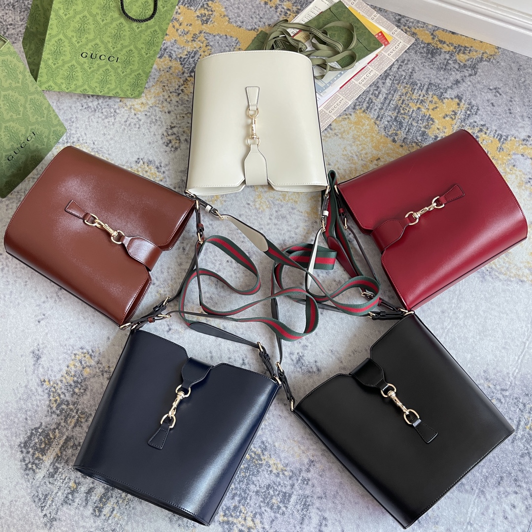 [TOP] GUCCI Bucket Shoulder Bag 20.5x18.5x12.5cm/25.5x28x16.5cm - 5 Color