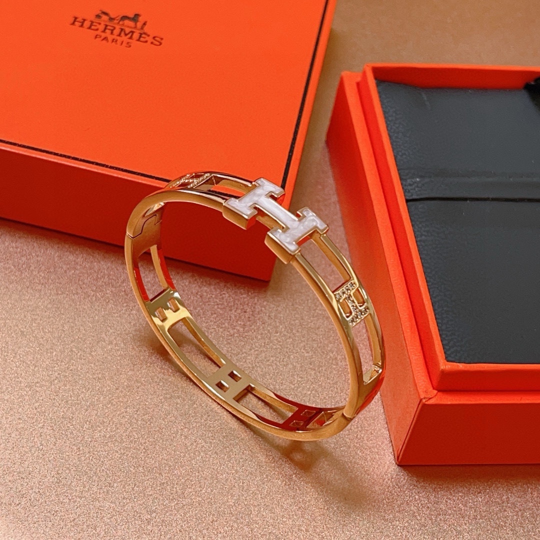 [TOP] HERMES H Bracelet