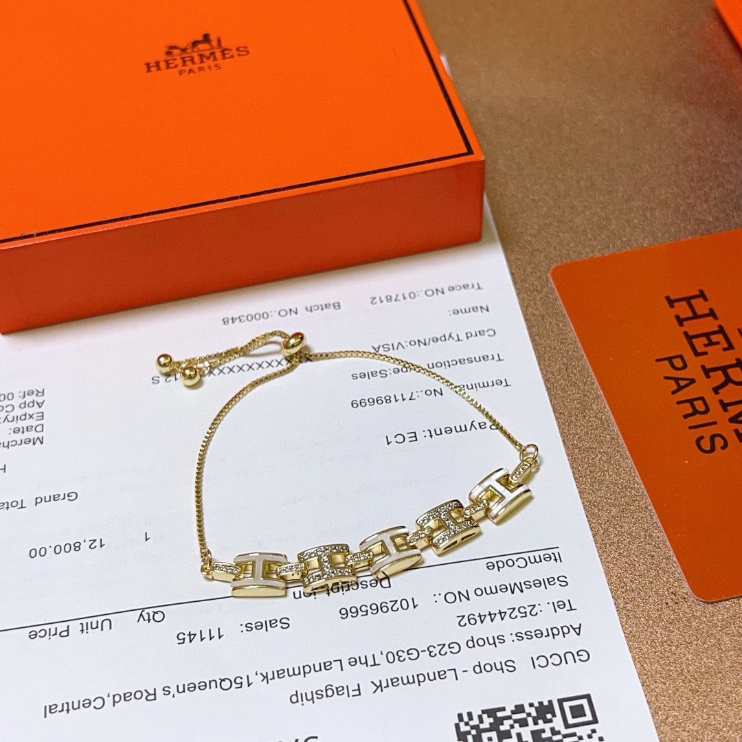 [TOP] HERMES H Bracelet