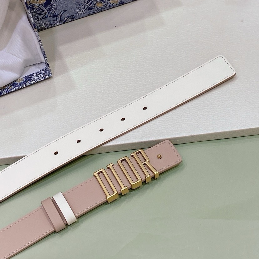 [TOP] Christian Dior Cow Leather Belt