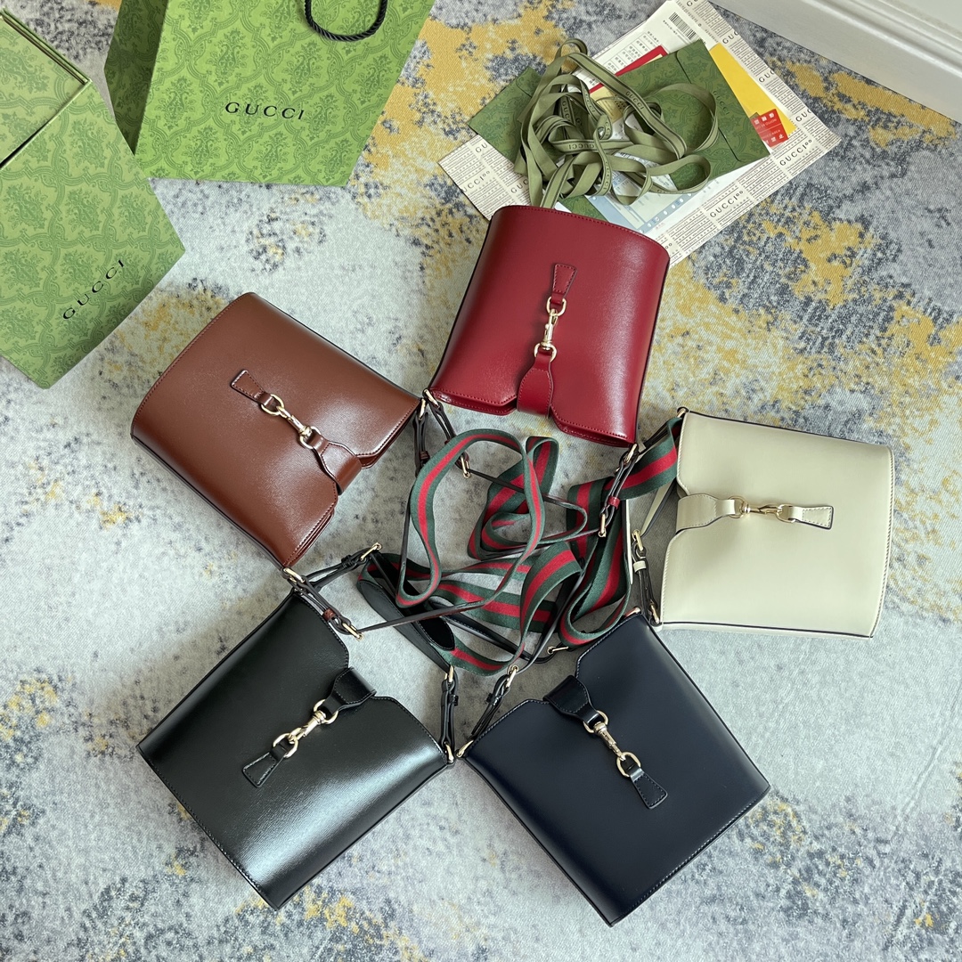 [TOP] GUCCI Bucket Shoulder Bag 20.5x18.5x12.5cm/25.5x28x16.5cm - 5 Color